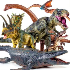 Lavesom Dinosaur Toys 6pcs Huge Figures Kids Play-0