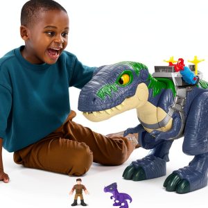 Fisher-Price Imaginext Chomp T Rex Dinosaur Toy for Kids-0