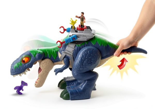 Fisher-Price Imaginext Chomp T Rex Dinosaur Toy for Kids-2