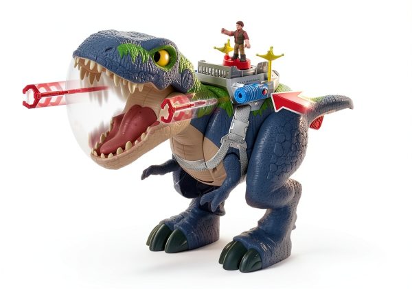 Fisher-Price Imaginext Chomp T Rex Dinosaur Toy for Kids-4