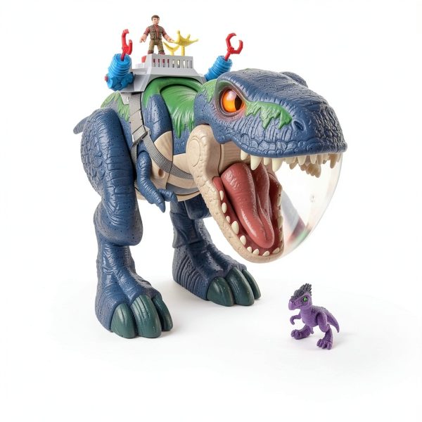 Fisher-Price Imaginext Chomp T Rex Dinosaur Toy for Kids-1