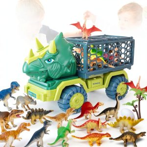 Dinosaur Transport Truck HONGID Kids Play Vehicle-0