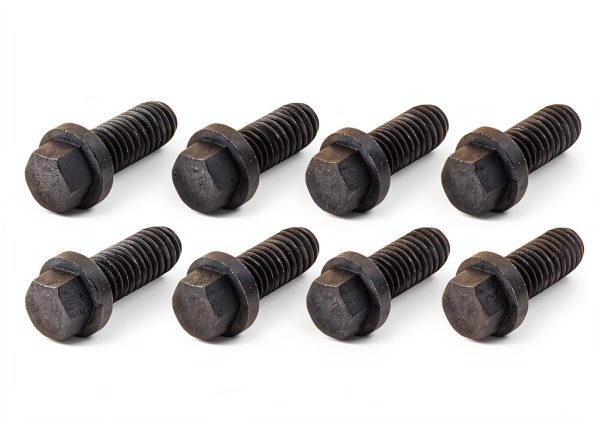 5/16-18 x 3/4 Hex Bolt by Trans-Dapt Black Alloy Steel-0