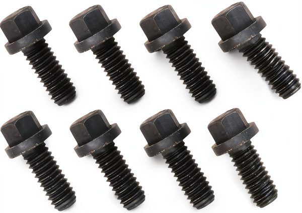 5/16-18 x 3/4 Hex Bolt by Trans-Dapt Black Alloy Steel-1