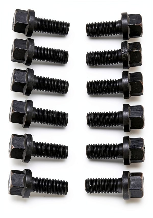 5/16-18 x 3/4 Hex Bolt by Trans-Dapt Black Alloy Steel-2