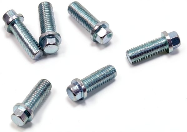 Patriot Exhaust Header Bolt 3/8-16 x 1 Pack of 12 Stainless Steel-0