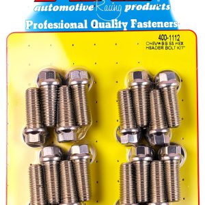 ARP Header Bolt Kit for BBC SS – 4001112 Hex Bolts, Heavy‑Duty Steel-0