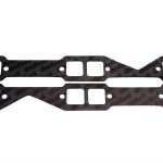 Edelbrock Exhaust Gasket 7204 Black Header Gasket Graphite Seal-0